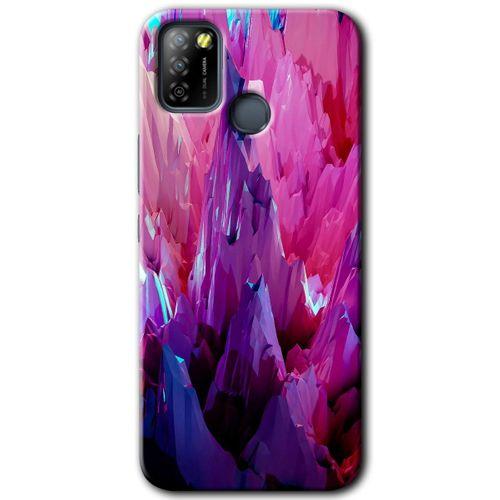 İnfinix Smart 5 Kılıf HD Desen Baskılı Arka Kapak - Abstraction Sharp