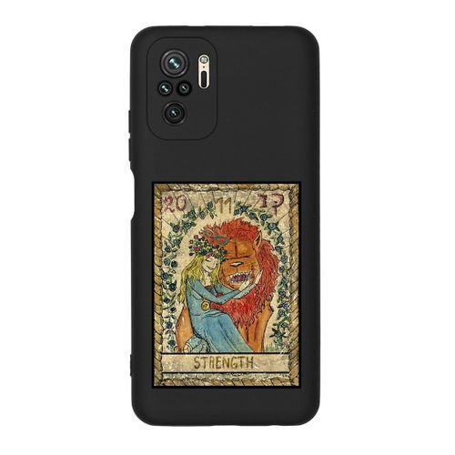 Redmi Note 10s Strenght Desenli Premium Silikonlu Telefon Kılıfı