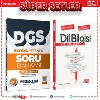 Yediiklim 2026 DGS Sayısal Yetenek ve AKM Dil Bilgisi Soru Bankası Seti 2 Kitap