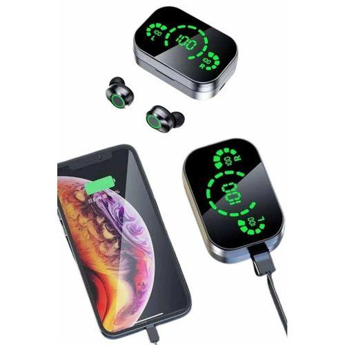 2025 Model Bluetooth Kulaklık Telefon Şarj Edebilen Çağrı Cevaplama Dijital Göstergeli