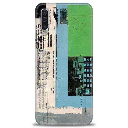 Samsung Galaxy A50 Kılıf HD Baskılı Kılıf - Village + Tam Ekran Koruyucu