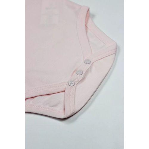 Bistyle Organik Natural Basic Style Yarım Kol Body Bs17103 Pembe