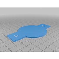 Sansi Işık Paneli 3-5m Havşa Vida Delikli 3D Baskı (Bu ürün Sadece Plastik parçadır - Almadan Önce Soru Sorabilirsiniz)