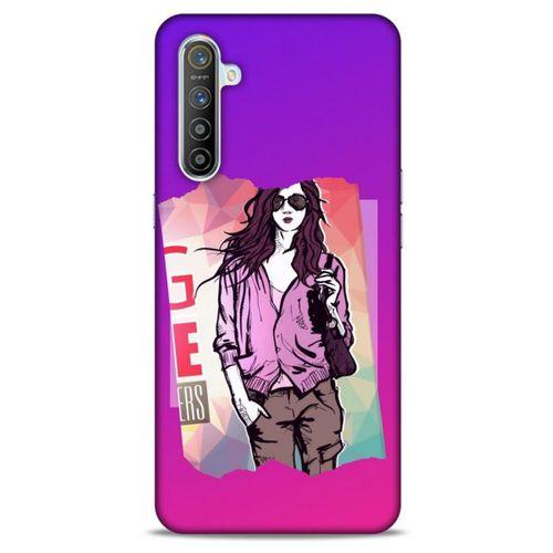 Sokak Modası 53 Oppo Realme XT Kılıf Desenli Silikon