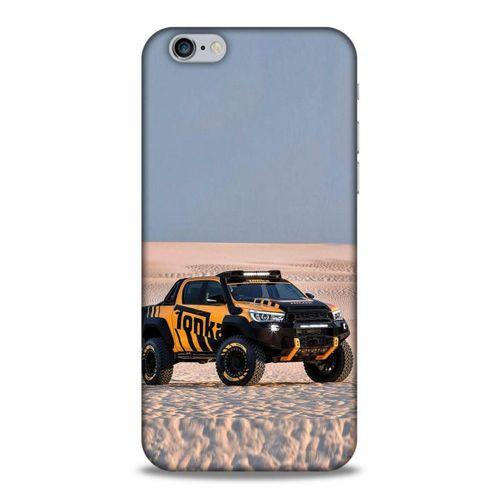 Lopard Apple Iphone 6 Uyumlu Kılıf PickUpX (44) Tough Armor Kılıf Turuncu Siyah