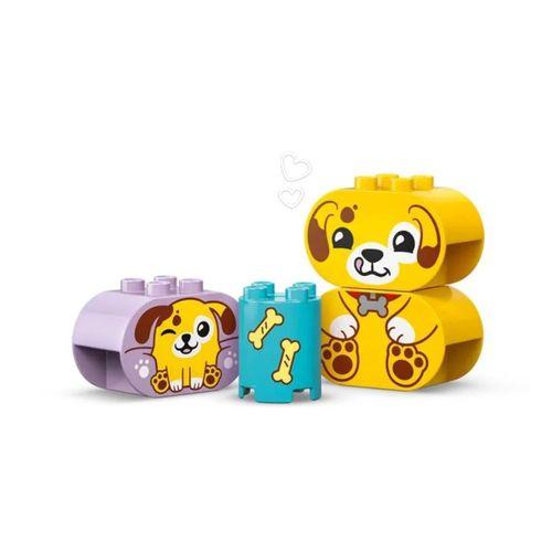 Eğitici Oyuncak 10441 Lego Duplo Bul-Tak Köpek Evi 17 parça +1,2 yaş