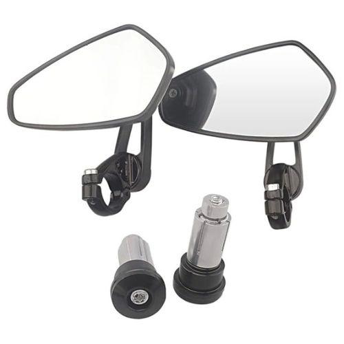 Motosiklet Gidon Aynası Siyah Tak Kullan