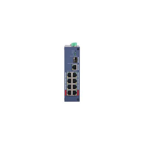 DAHUA CHS4110-8ET-110 8 PORT 10/100+1XGB RJ45/1XGB SFP UPLINK 110W POE CLOUD YÖNETİLEBİLİR ENDÜSTRİYEL SWITCH
