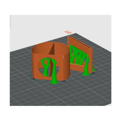 Tekli Saat Standı 3D Baskı (Bu ürün Sadece Plastik parçadır - Almadan Önce Soru Sorabilirsiniz)