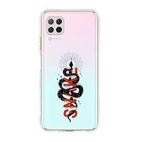 Huawei P40 Lite Snake Premium Şeffaf Silikon Kılıf