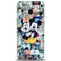Samsung Galaxy S9 Kılıf HD Baskılı Kılıf - Cartoons + Tam Ekran Koruyucu