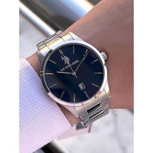 U.S.Polo Assn İtalyan Tasarım Bileklik Hediyeli 2 Yıl Garantili 5 Atm Erkek Kol Saati E.USP1072-03