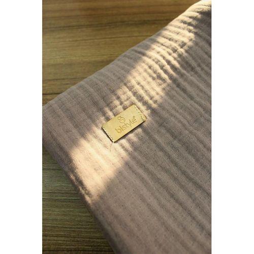 Bistyle Bistyle Müslin Battaniye 120x120 Cm 70101 Bej