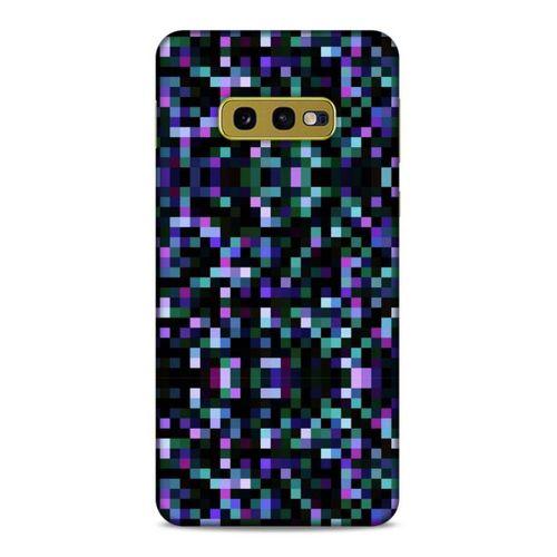 Lopard Samsung Galaxy S10e Uyumlu Kılıf PiXel (24) Darbe Emici Kılıf Rainbow