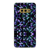 Lopard Samsung Galaxy S10e Uyumlu Kılıf PiXel (24) Darbe Emici Kılıf Rainbow