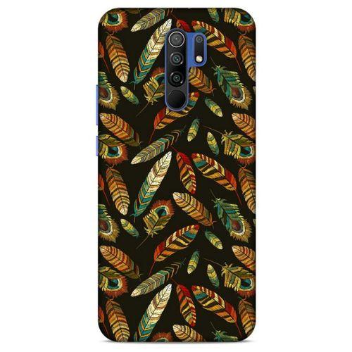 Xiaomi Redmi 9 Kılıf Desenli Özel Seri Tüyler (9) Kılıf
