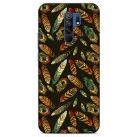 Xiaomi Redmi 9 Kılıf Desenli Özel Seri Tüyler (9) Kılıf