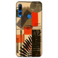 Lopard Huawei Y9 Prime 2019 Uyumlu Kılıf Soyut Sanat (44) Desenli Tough Armor Kılıf