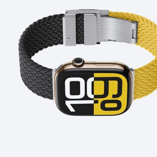 Apple Watch 10 46mm Amazingthing Glamour Blend Hasır Kordon