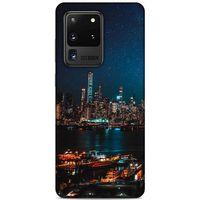 Lopard Samsung Galaxy S20 Ultra Uyumlu Kılıf Gece'S (6) Silikon Kılıf Şehir