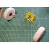 Foam RC Uçak İçin İniş Takımı Cırt Cırtlı Montaj Aparatı 3D Baskı (Bu ürün Sadece Plastik parçadır - Almadan Önce Soru Sorabilirsiniz)