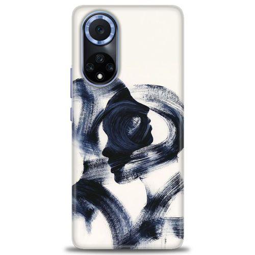 Huawei Nova 9 Kılıf HD Baskılı Kılıf - Adam ve Kadın + Tam Ekran Koruyucu