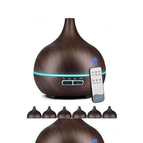 Hava Nemlendirici 7 Led Işıklı Aromatik Oda Kokusu 550 Ml Kahve Aroma Difüzörü Buhar Makinası