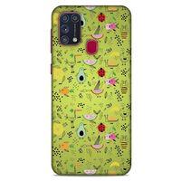 Frutix Meyve Mix 05 Samsung Galaxy M31 Kılıf Desenli Silikon
