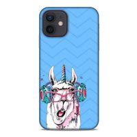 Animax Dj Lama Apple iPhone 12 Kılıf Desenli Silikon