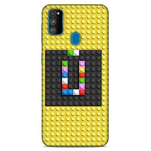 Lopard Samsung Galaxy M30s Uyumlu Kılıf BloX (34) Slim Armor Kılıf Ü Harfi