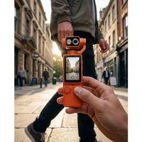 4k Ultra Hd Gimbal Vlog Kamera 180 Derece Döner Lens Ve Sabitleyici Özellikli