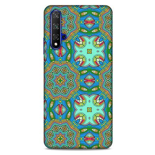 Ethnic Culture (99) Huawei P Smart S Y8P Kılıf Silikon Kapak Desenli