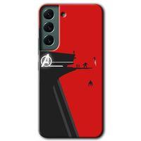 Samsung Galaxy S22 Plus HD Baskılı Kılıf + 9D Tam Ekran Koruyucu - Avengers Tower