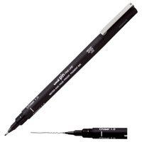 UNİBALL PİN (1.0) FİNE LİNE KESİK UÇLU KALEM SİYAH ( 3 Adet )