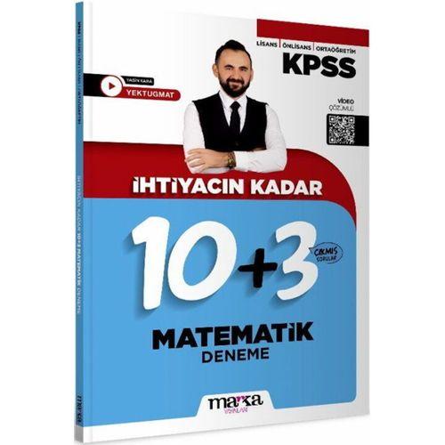 KPSS İhtiyacın Kadar Matematik 13 Deneme Marka Yayınları