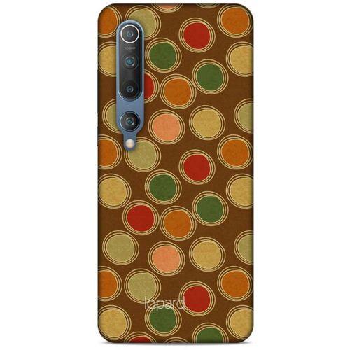 Xiaomi Mi 10 Kılıf Pastel Renkler (43) Thin Fit Kılıf Kahve Yeşil