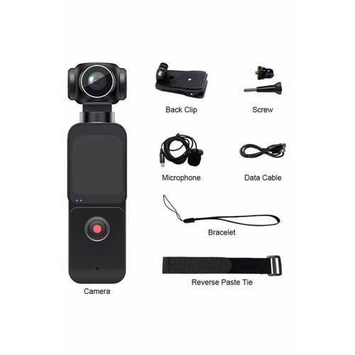 5k Ultra Hd Aksiyon Kamerası Ultra Stabil Çekim, Anti-shake Teknolojisi