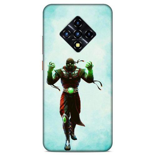 Lopard İnfinix Zero 8 Uyumlu Kılıf GameX (39) Liquid Crystal Kılıf Yeşil