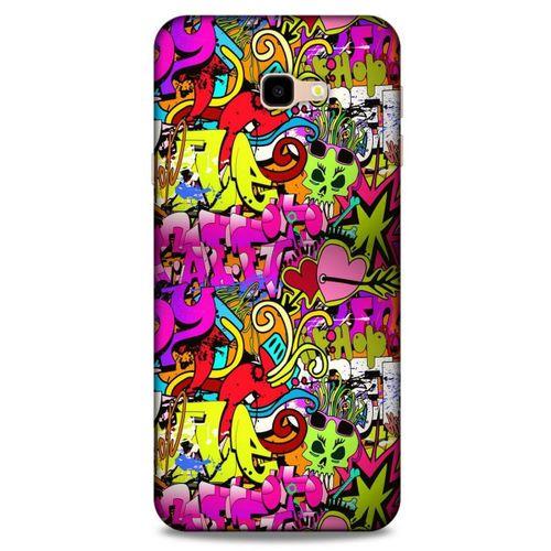 Graffitix (6) Desenli Silikon Kapak Samsung Galaxy J4 Plus Kılıf