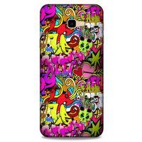 Graffitix (6) Desenli Silikon Kapak Samsung Galaxy J4 Plus Kılıf