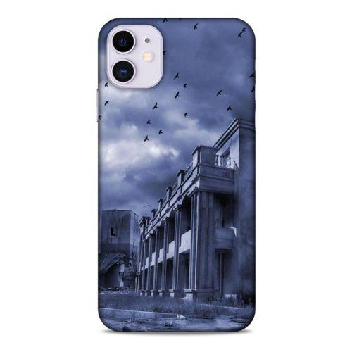 Apple Iphone 11 Kılıf Depresyon (39) Liquid Crystal Kılıf Şeker Pembe Bordo
