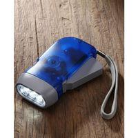 Kendiliğinden Şarjlı El Feneri Pilsiz Dinamolu 3 Led Taşınabilir