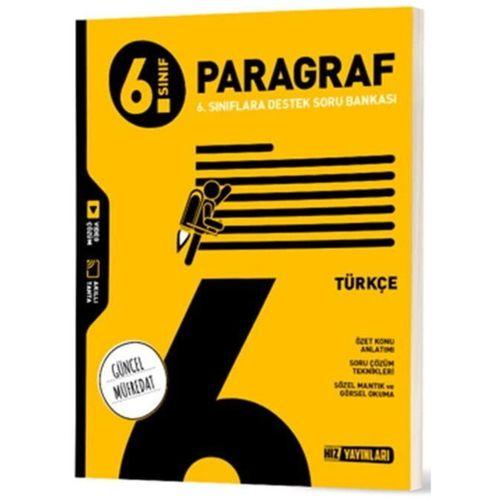 6. Sınıf Türkçe Paragraf Soru Bankası Hız Yayınları