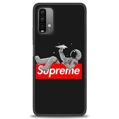 Xiaomi Redmi 9T Kılıf HD Baskılı Kılıf - Supreme + Tam Ekran Koruyucu