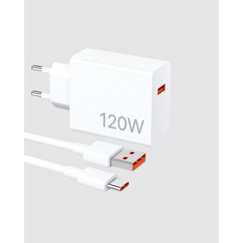Turbo 120w Hızlı Şarj Cihazı Type-c Kablolu
