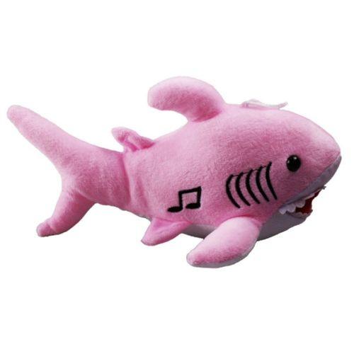 Köpekbalığı Sesli Baby Shark Müzikli 28 cm - 1811201  - Pembe