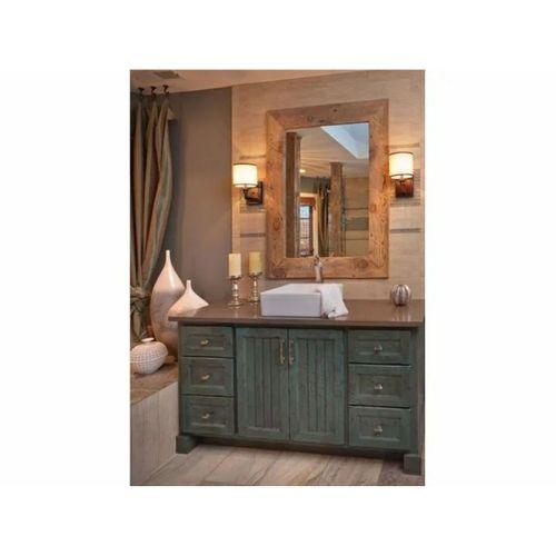 ESKİTME AHŞAP HİLTON BANYO DOLABI