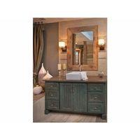 ESKİTME AHŞAP HİLTON BANYO DOLABI