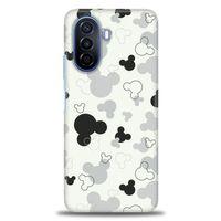 Tecno Pova Neo 2 Kılıf HD Baskılı Kılıf - Siyah Mickey + Tam Ekran Koruyucu