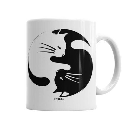 Sevimli Kedi Cats Kedi Kupa Bardak Porselen